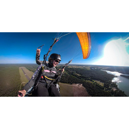 Lot paralotnią z akrobacjami - Trójmiasto (Borsk)