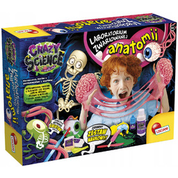 Lisciani Crazy Laboratorium zwariowanej anatomii