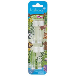 BRUSH BABY WildOnes końcówki do szczoteczki sonicznej 4szt.