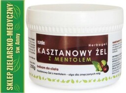 KASZTANOWY ŻEL Z MENTOLEM 250ml Ulga dla nóg