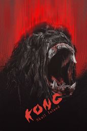 Kong Wyspa Czaszki - plakat premium Wymiar