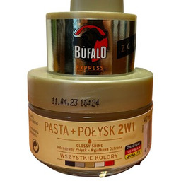 BUFALO Pasta do butów Połysk 2w1 Bezbarwny 40