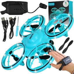 Mini Dron Ufo Zdalnie Sterowany Ręką Palcem Lewitujący