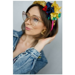 Pakamera Opaska z kwiatami