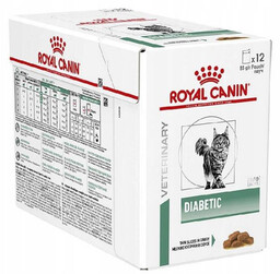 Royal Canin VHN Cat Diabetic 12x85g - pełnoporcjowa