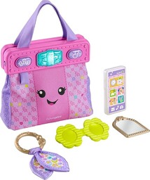 Fisher-Price Zabawka edukacyjna dla niemowląt, portfel do nauki