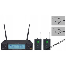 Mikrofony Bezprzewodowe Zestaw Baomic BM-8034AN-