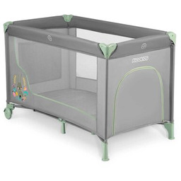 RICOKIDS Łóżeczko turystyczne RK-240 Zielono-szary
