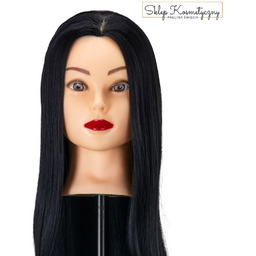 Główka treningowa fryzjerska Gabbiano WZ2 syntetyczne włosy, kolor