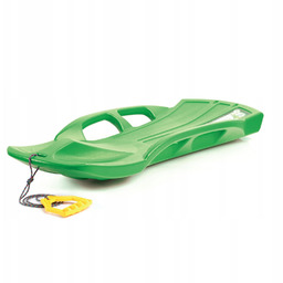 Sanki Snow Train zielone dla 2 osób linka