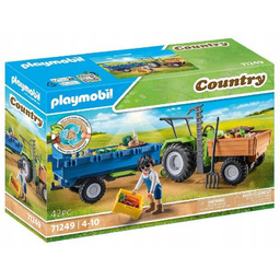 Playmobil 71249 Traktor z przyczepą