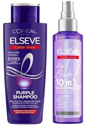 L''Oréal Paris Elseve Color-Vive Purple Shampoo zestaw szampon