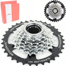 Wolnobieg rowerowy Sunrace 7rz. 13-34 13-15-17-19-21-24-34