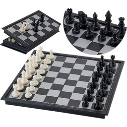 Engelhart 200712 Magnetyczna gra szachy plansza 24 cm