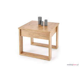 Ława NEA Kwadrat Halmar 60x60, Dąb Wotan