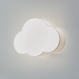 Kinkiet dziecięcy Cloud TK Lighting, możliwość ściemniania, kremowy