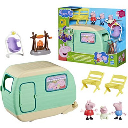 HASBRO Zestaw figurek Świnka Peppa Przyczepa kempingowa G22015L0