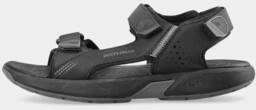 4F, Sandały męskie, Midshop shoes, czarny, rozmiar 44