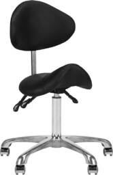 Taboret kosmetyczny 1004 Giovanni czarny