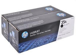Tonery Oryginalne HP 35A (CB435AD) (Czarne) (dwupak)