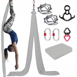 Szarfa akrobatyczna, chusta aerial silk wielofunkcyjna 6 m
