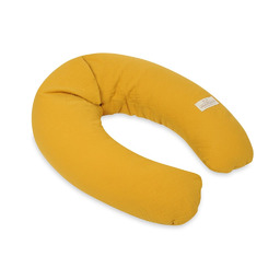 Babymatex Poduszka pozycjonująca Relax Muslin musztardowa 190 cm