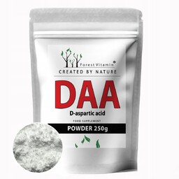 DAA KWAS D-ASPARAGINOWY CZYSTY 250g TESTOSTERON ENERGIA SIŁA