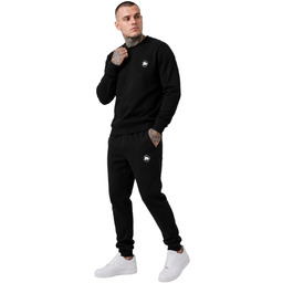 Bawełniany Dres Sportowy WarHouse Logo Komplet Black
