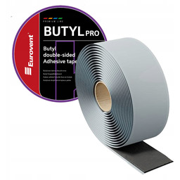 Taśma butylowa dwustronna 45mm x 20m Eurovent Butyl