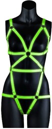 Full Body Harness - GitD - Neon Green/Black