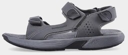 4F, Sandały męskie, Midshop shoes, ciemny szary, rozmiar