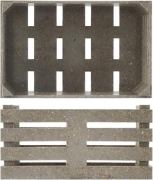 PENGO Koszyk Simplybox, Szary, 11 x 7 x
