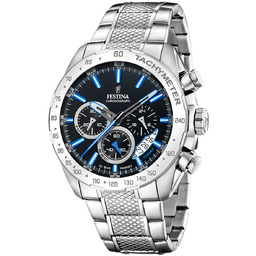 Zegarek Męski Festina F20668-6 srebrny