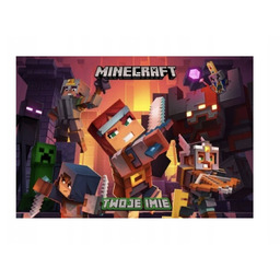 PUZZLE MINECRAFT GRA A3 252 el z Nadrukiem