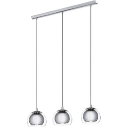 EGLO lampa wisząca, stal, 40 W, chrom