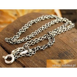 ANTIC - srebrny łańcuszek 60cm