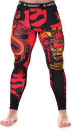 Poundout Legginsy Sportowe Męskie Samurai