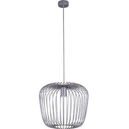 Lumes Szara loftowa lampa wisząca młodzieżowa - 5X