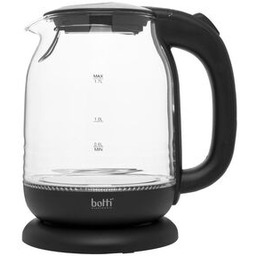 Czajnik elektryczny DYLAN szklany czarny 1,7 l BOTTI