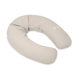 Babymatex Poduszka pozycjonująca Relax Muslin szara 190 cm