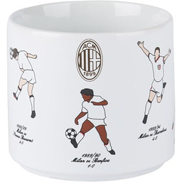 AC Milan Kubek ceramiczny z kultowymi momentami klubu,