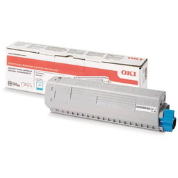 Toner oryginalny OKI 46861307 [Niebieski]