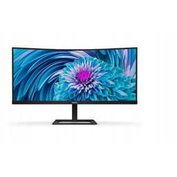 Philips Monitor 346E2CUAE 34 cale Va Curved Hdmi