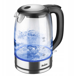 Czajnik Elektryczny Szklany Kd 2050G Inox Amica