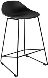 Krzesło barowe BENNY 66 czarne PC-149A.H66 - King