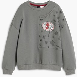 Bluza z naszywką Spiderman