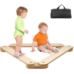 Kamienie równoważni, 3 szt., drewniane tablice wiszące Montessori