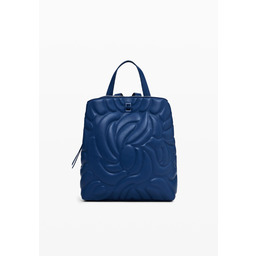 Mini plecak w geometryczne kwiaty