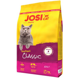 JOSICAT Karma dla kota Sterilised Classic Drób 10