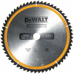 DEWALT Tarcza do cięcia DT1960-QZ 305 mm